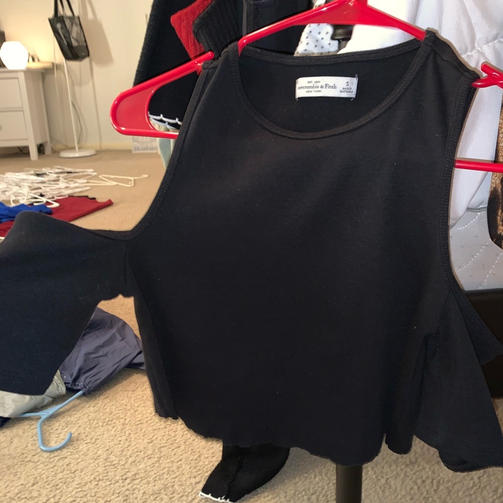Black Crop Top